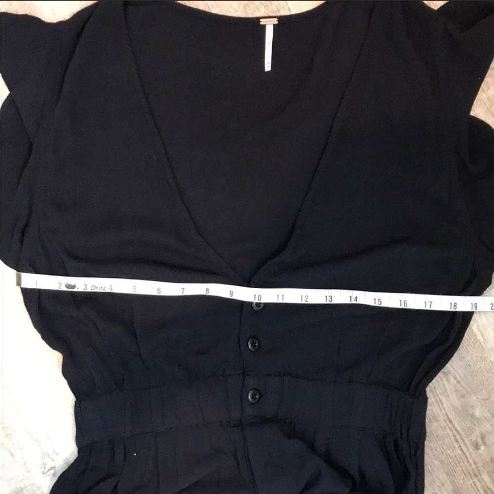 Free people ruffle your feather jumpsuit - Picture 7 of 8